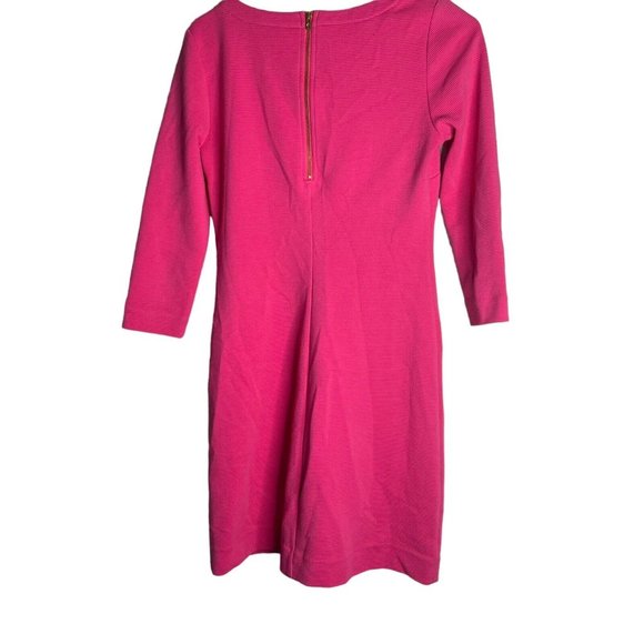 Lilly Pulitzer Lina Dress Women’s XS Shift Bright Pink - Picture 2 of 9